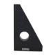 Granite inspection square 90° triangular shape 1000x600x100 mm DIN 875-DIN 876/00